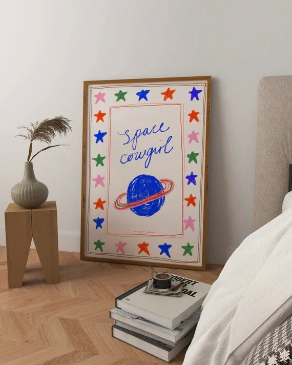 Space Cowgirl Poster