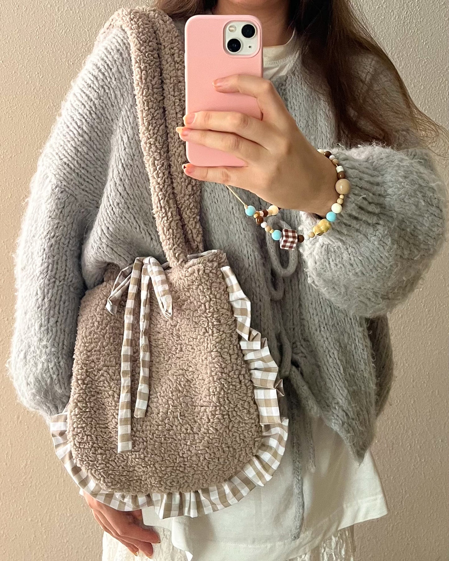 Bolso Teddy in Brown