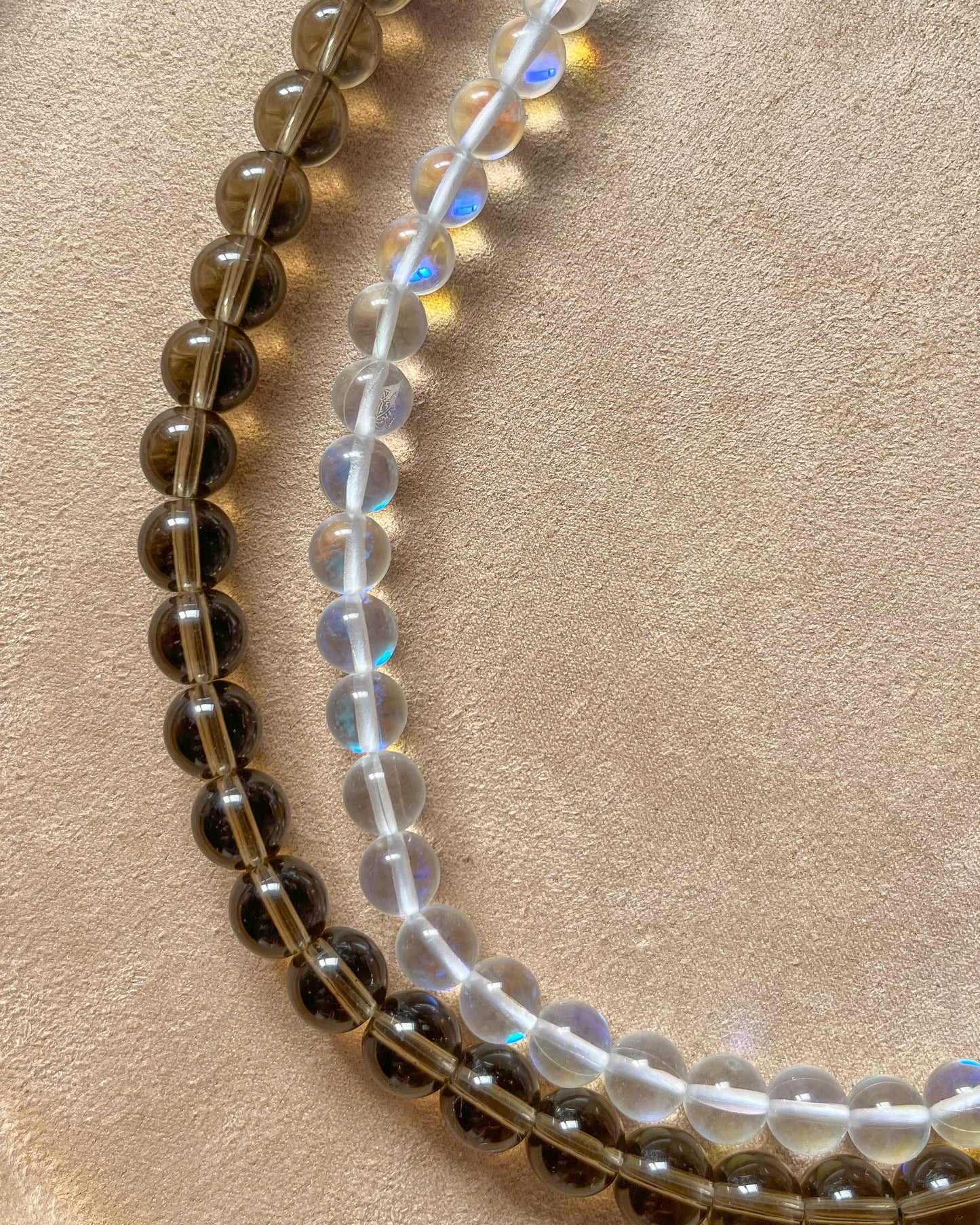 Brown Bubbles Necklace