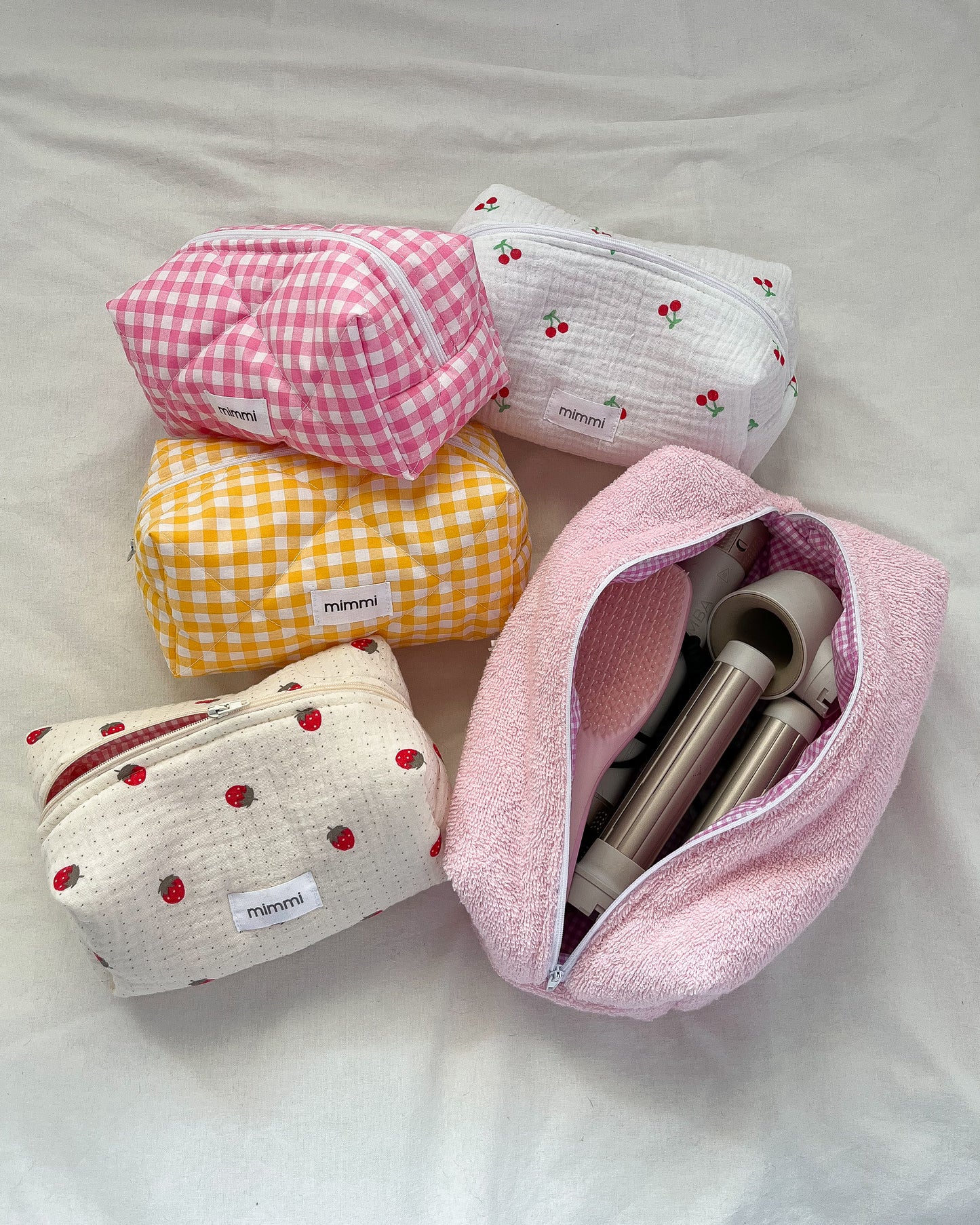 Neceser Vichy in Pink