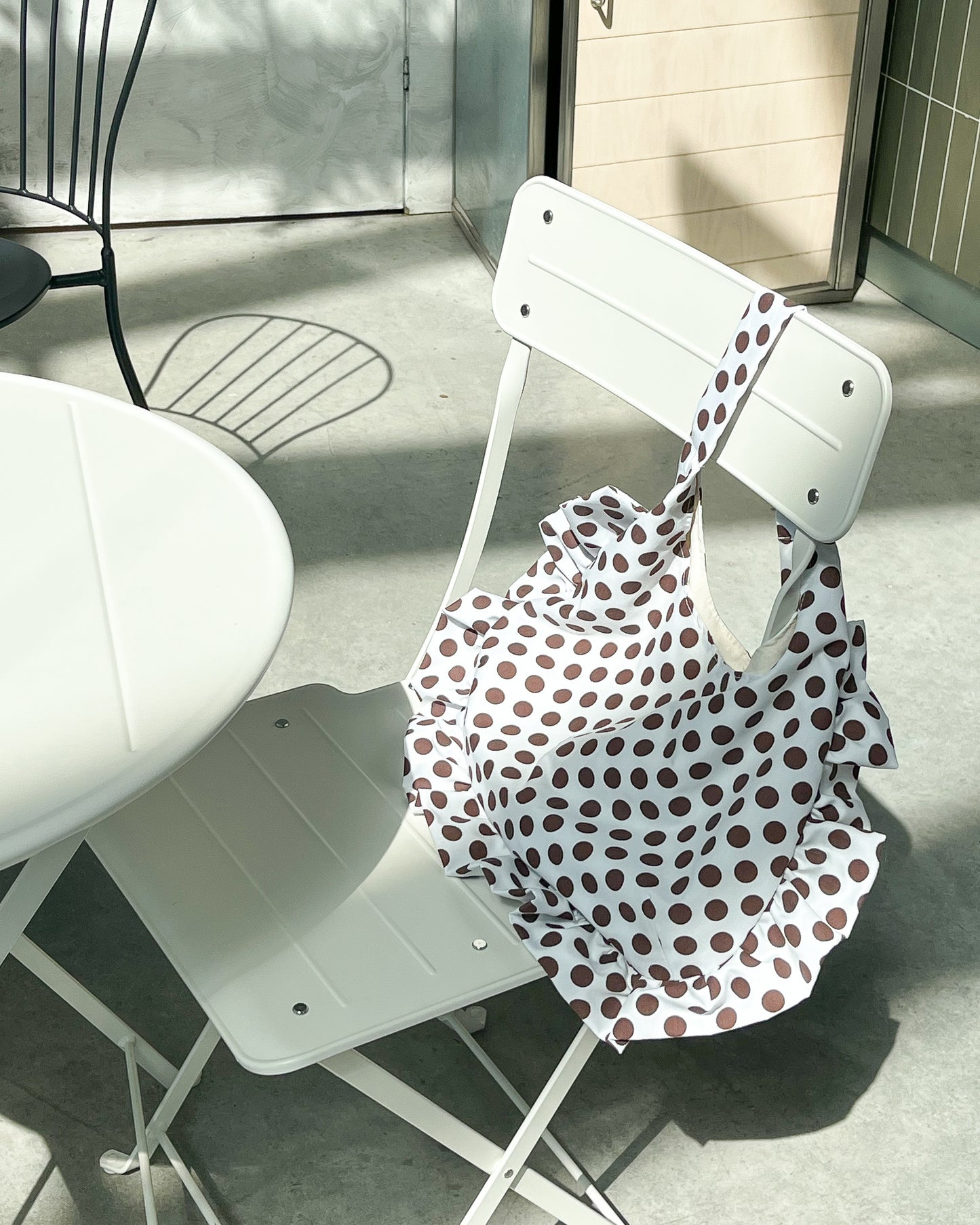 Brown Dot Bag