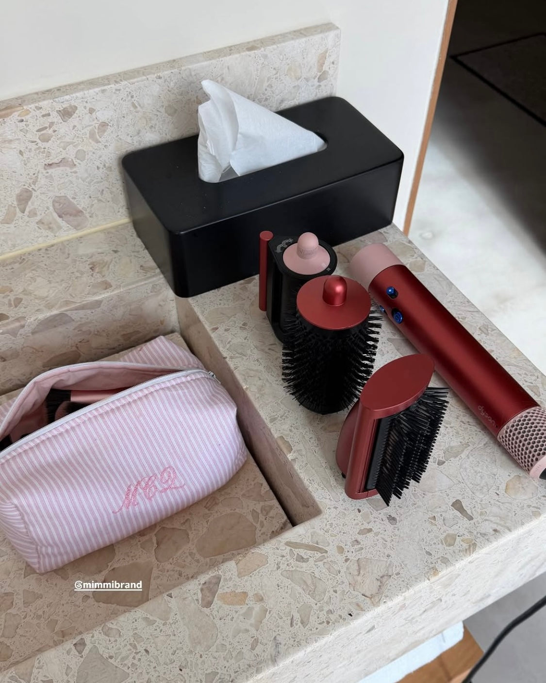 Neceser Pink Stripes