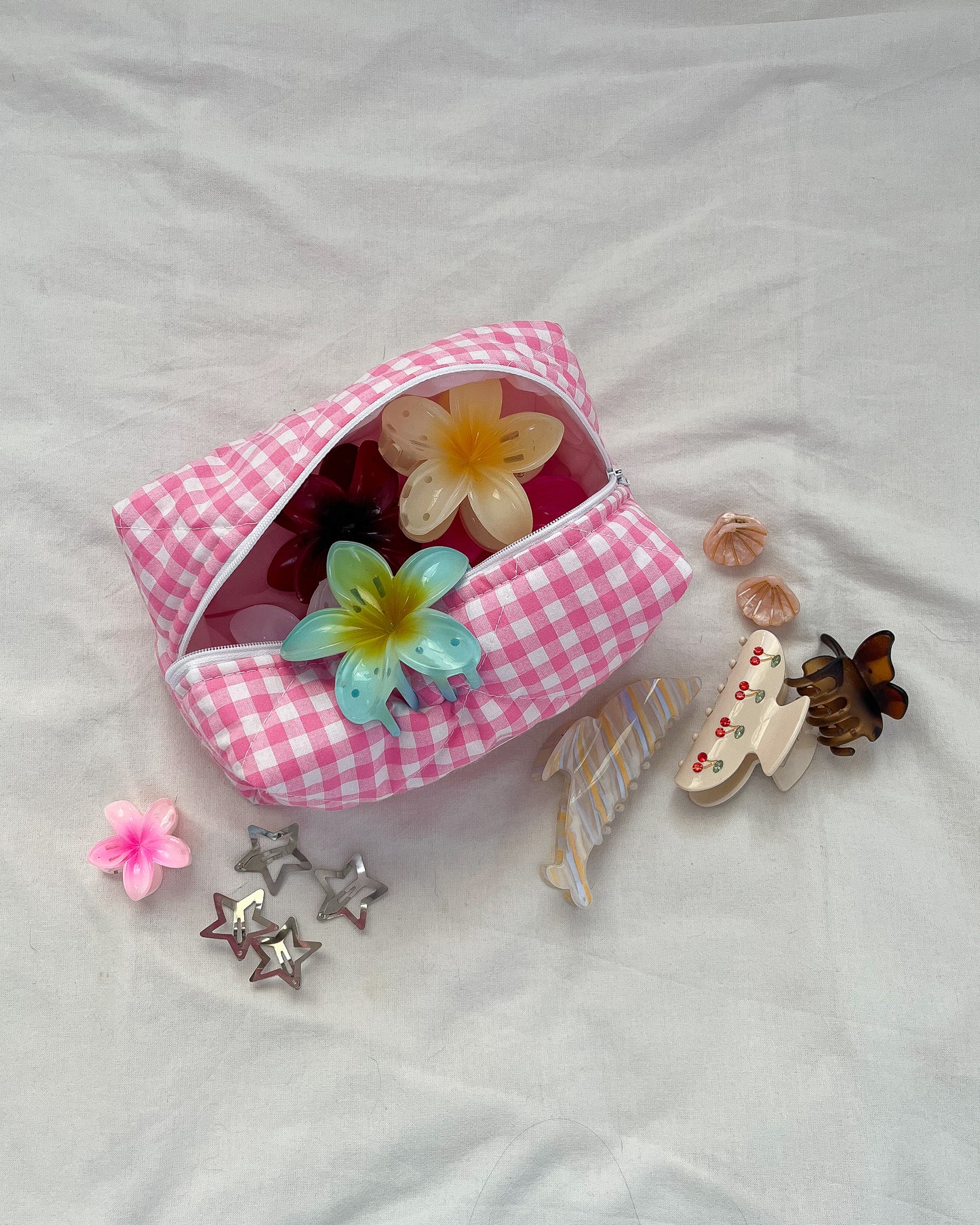 Neceser Vichy in Pink