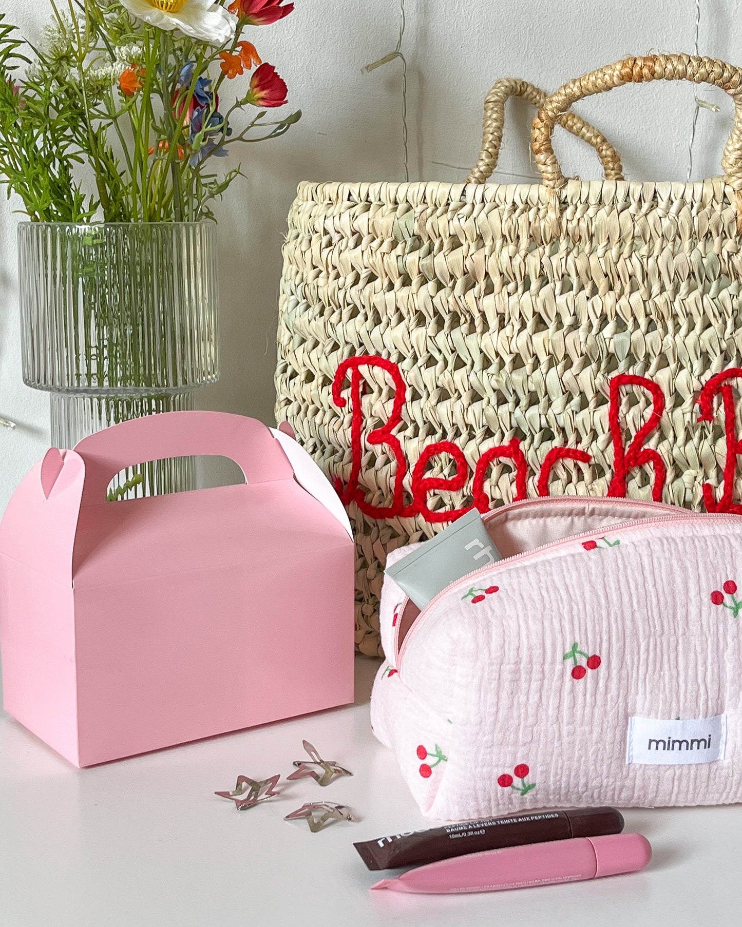 Neceser Cherry in Pink