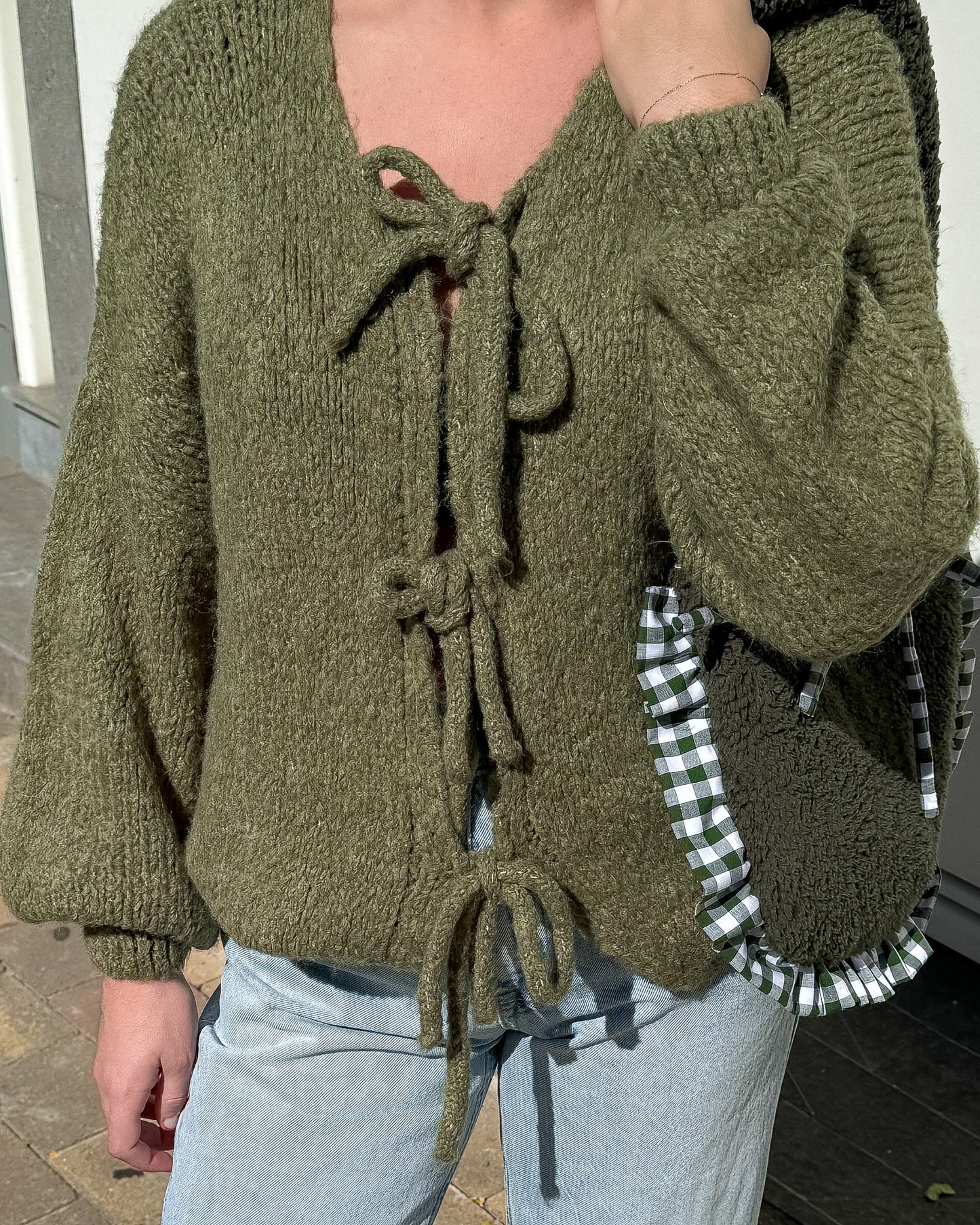 The Cardigan in Green