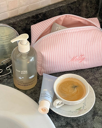 Neceser Pink Stripes