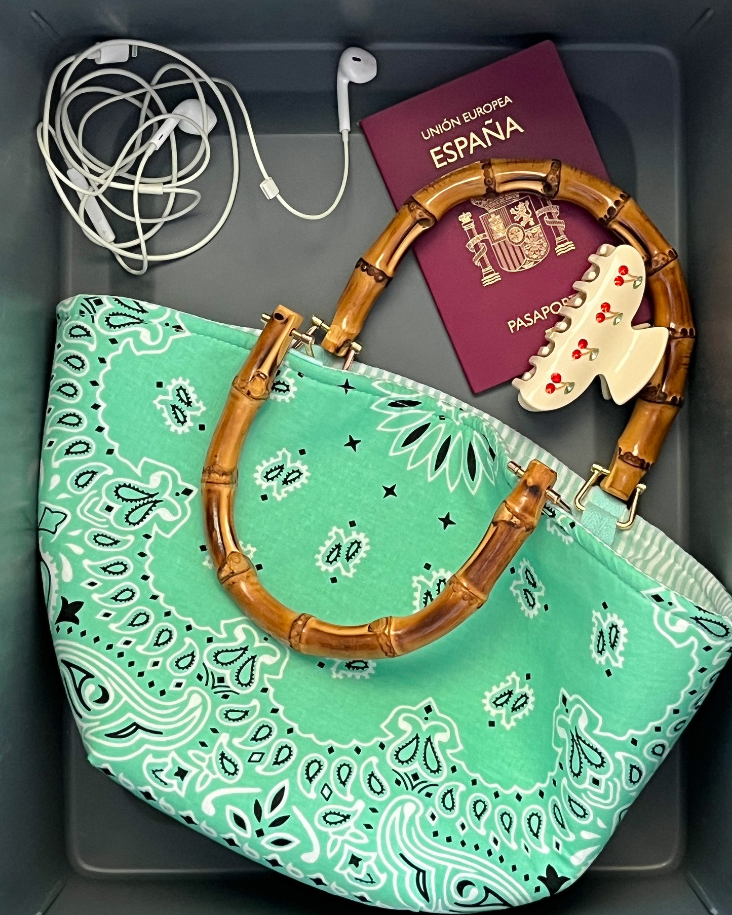 Bamboo Bandana Mint