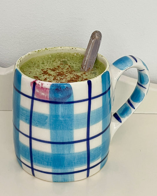Blue Squares Mug