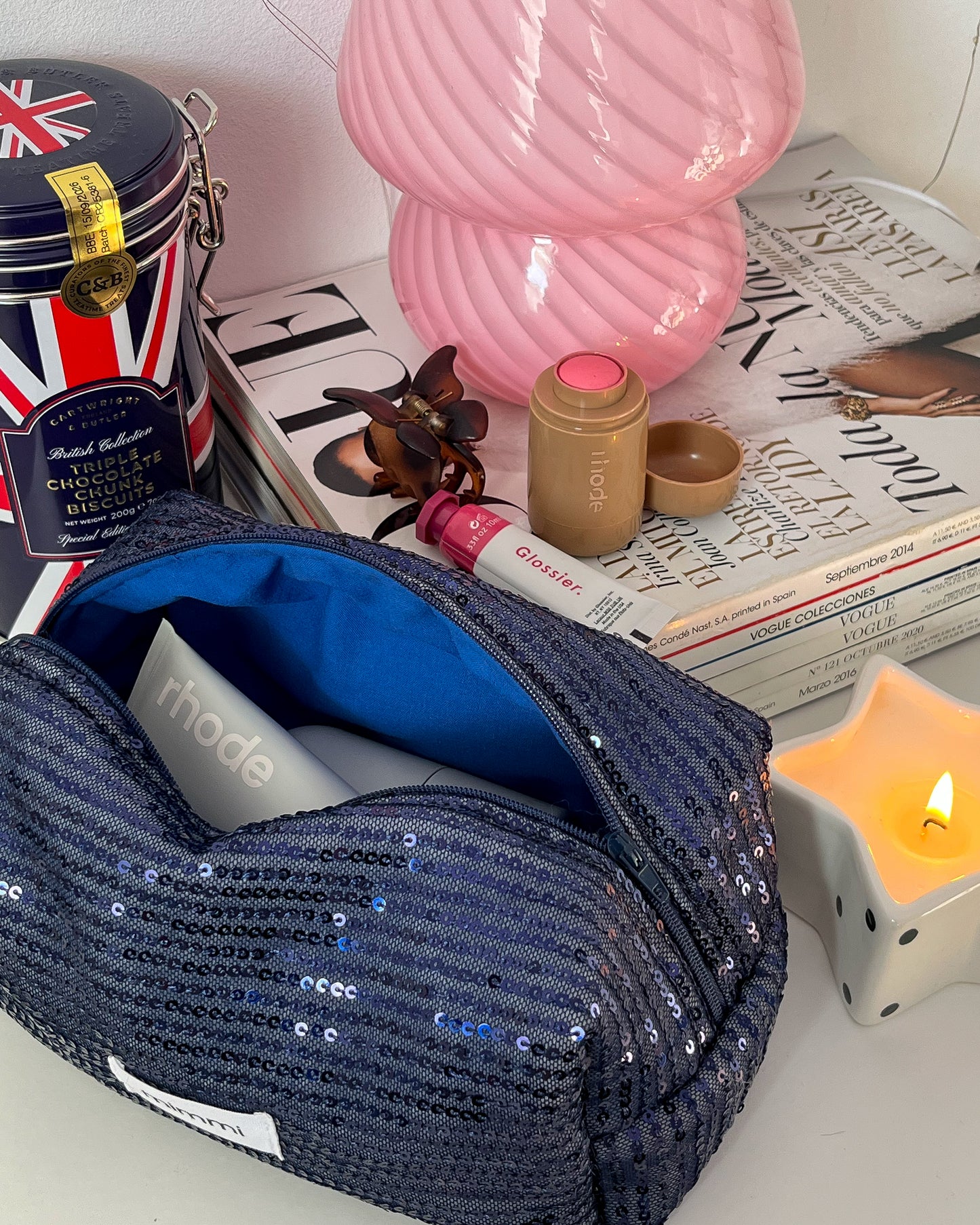 Neceser Glow in Navy