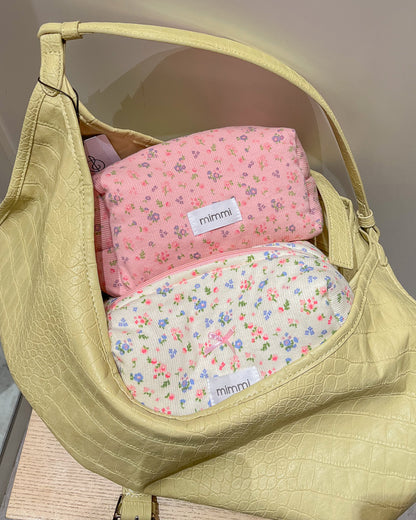 Hazel in Cream Beauty Case