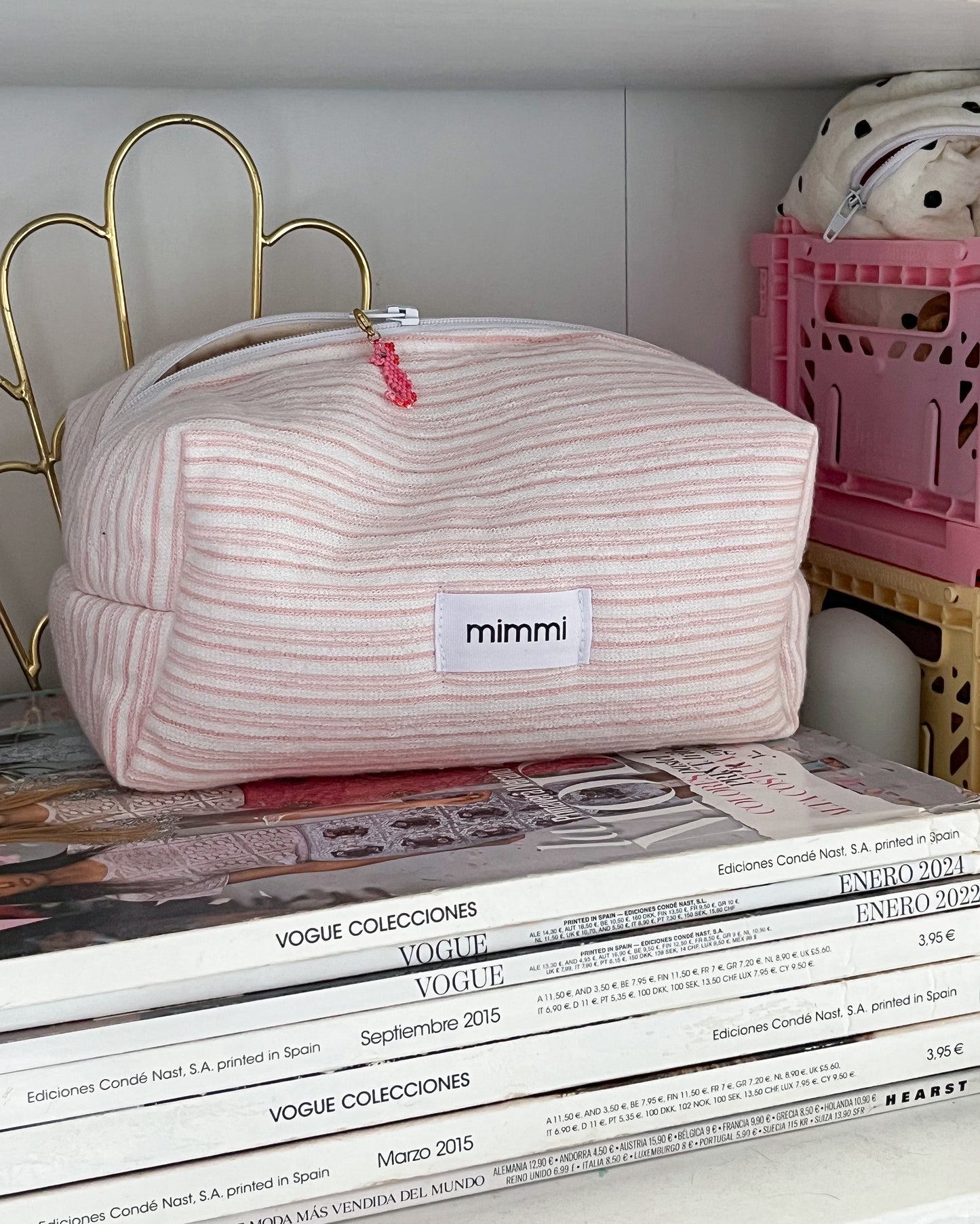 Cleo Pink Beauty Case