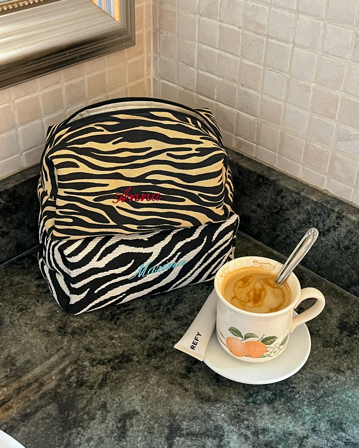 ZEBRA BEAUTY CASE