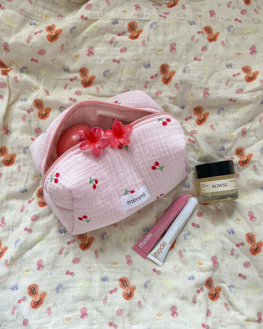 Neceser Cherry in Pink