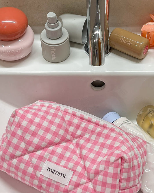 Neceser Vichy in Pink