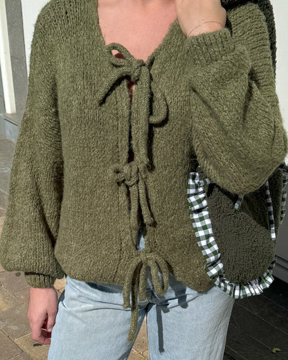The Cardigan in Green