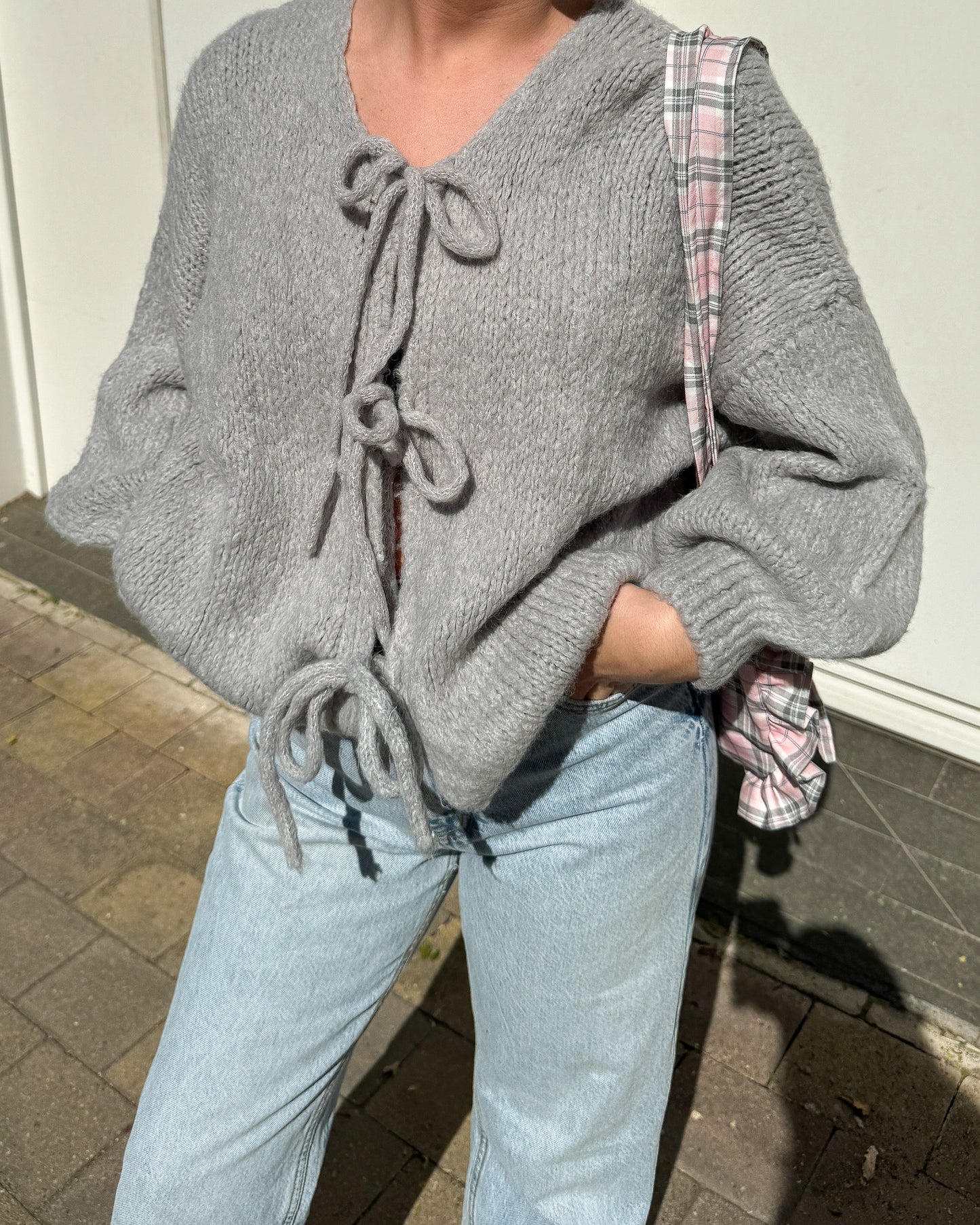 The Cardigan in Grey