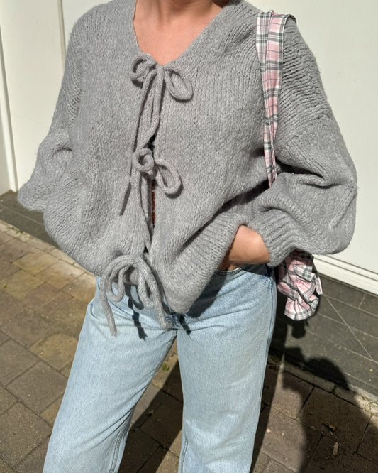 The Cardigan in Grey