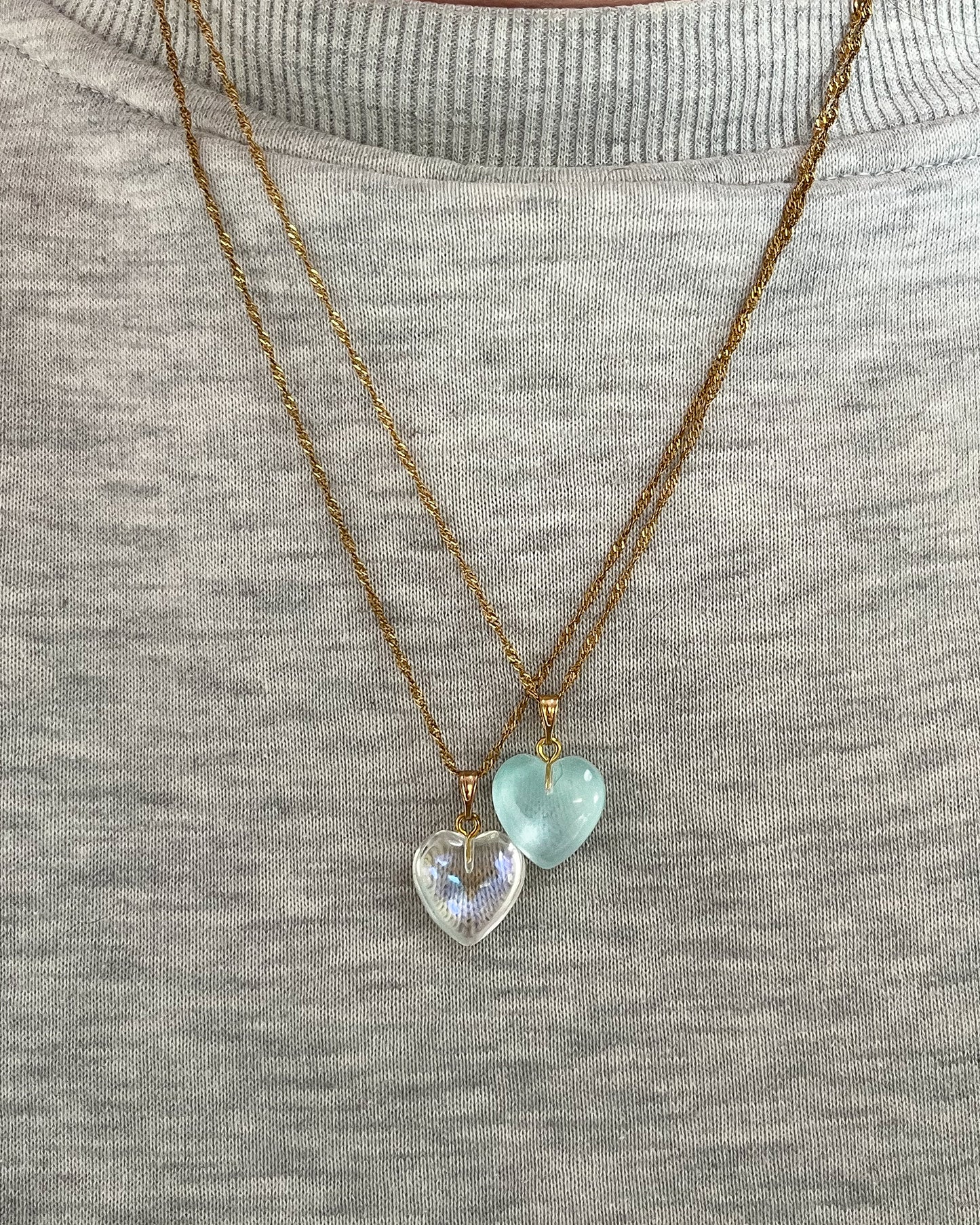 Collar Crystal Heart