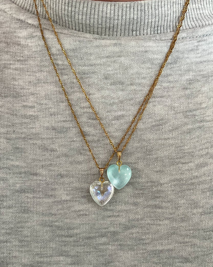 Collar Crystal Heart