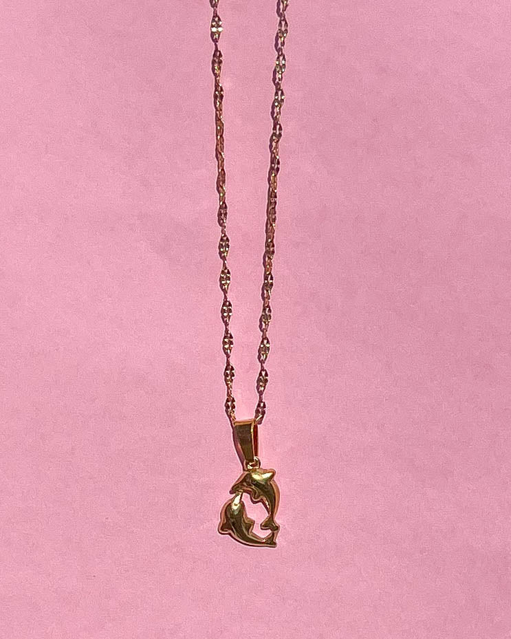 Collar Dolphin Duo
